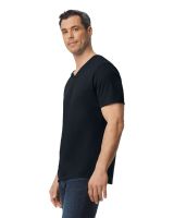 Softstyle V-hals Heren T-Shirt bedrukken | Gildan
