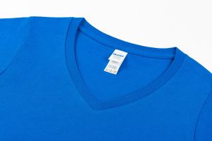 Softstyle V-hals Dames T-Shirt bedrukken | Gildan