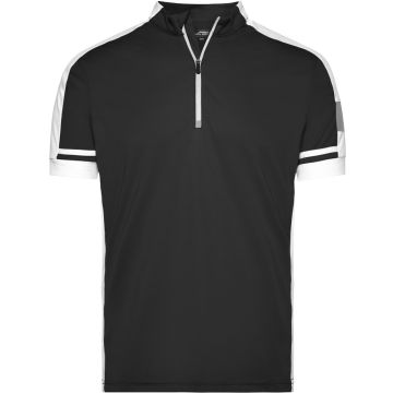 James & Nicholson Heren fietsshirt - Wielershirt korte mouwen