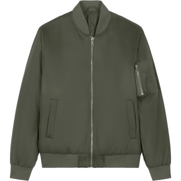 Stanley/Stella Bomber 2.0 Unisex Bomberjack personaliseren – Voor – Khaki