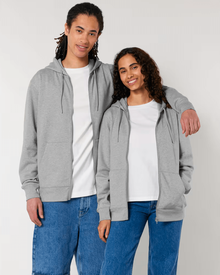 Stanley/Stella Cultivator 2.0 Unisex Hoodie met Rits personaliseren
