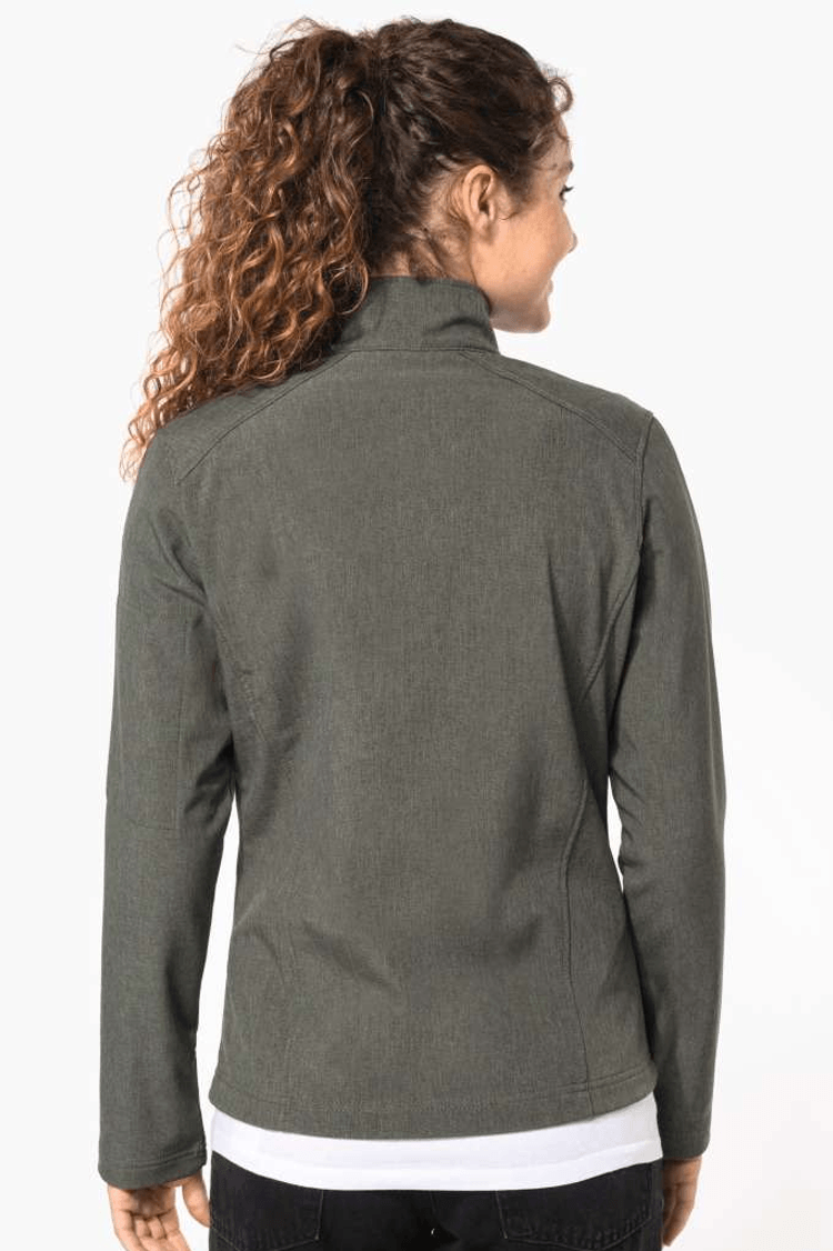 Kariban softshell jas voor dames bedrukken - 3-laags | Kariban