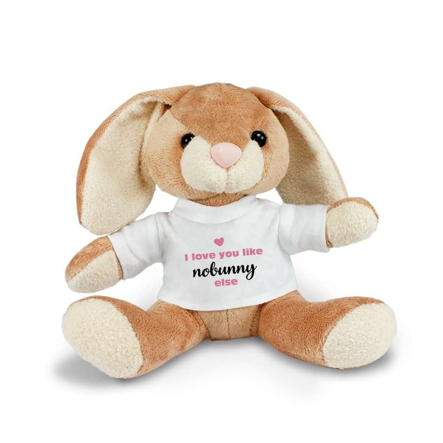 Konijn Bunny knuffeldier bedrukken | Sublistar