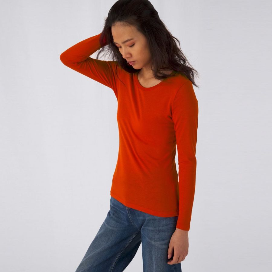 B&C Inspire dames LSL T longsleeve bedrukken | B&C