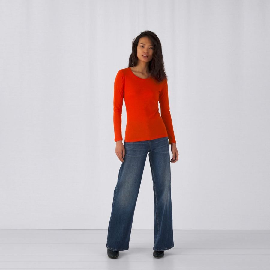 B&C Inspire dames LSL T longsleeve bedrukken | B&C