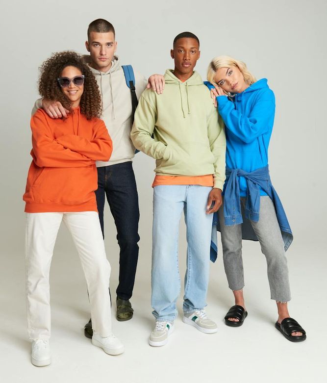 Just Hoods College Hoodie Heren Bedrukken | Just Hoods