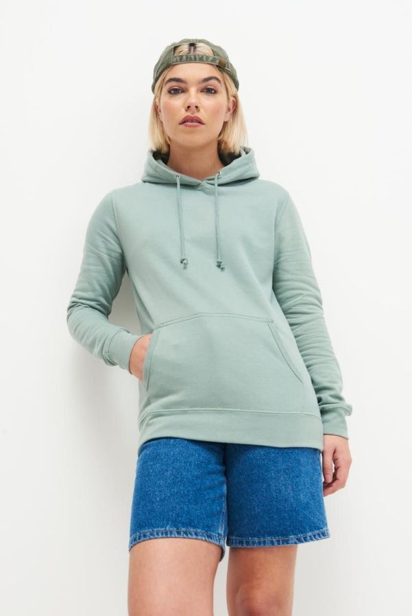 Just Hoods Girlie College Hoodie Dames Bedrukken | Just Hoods