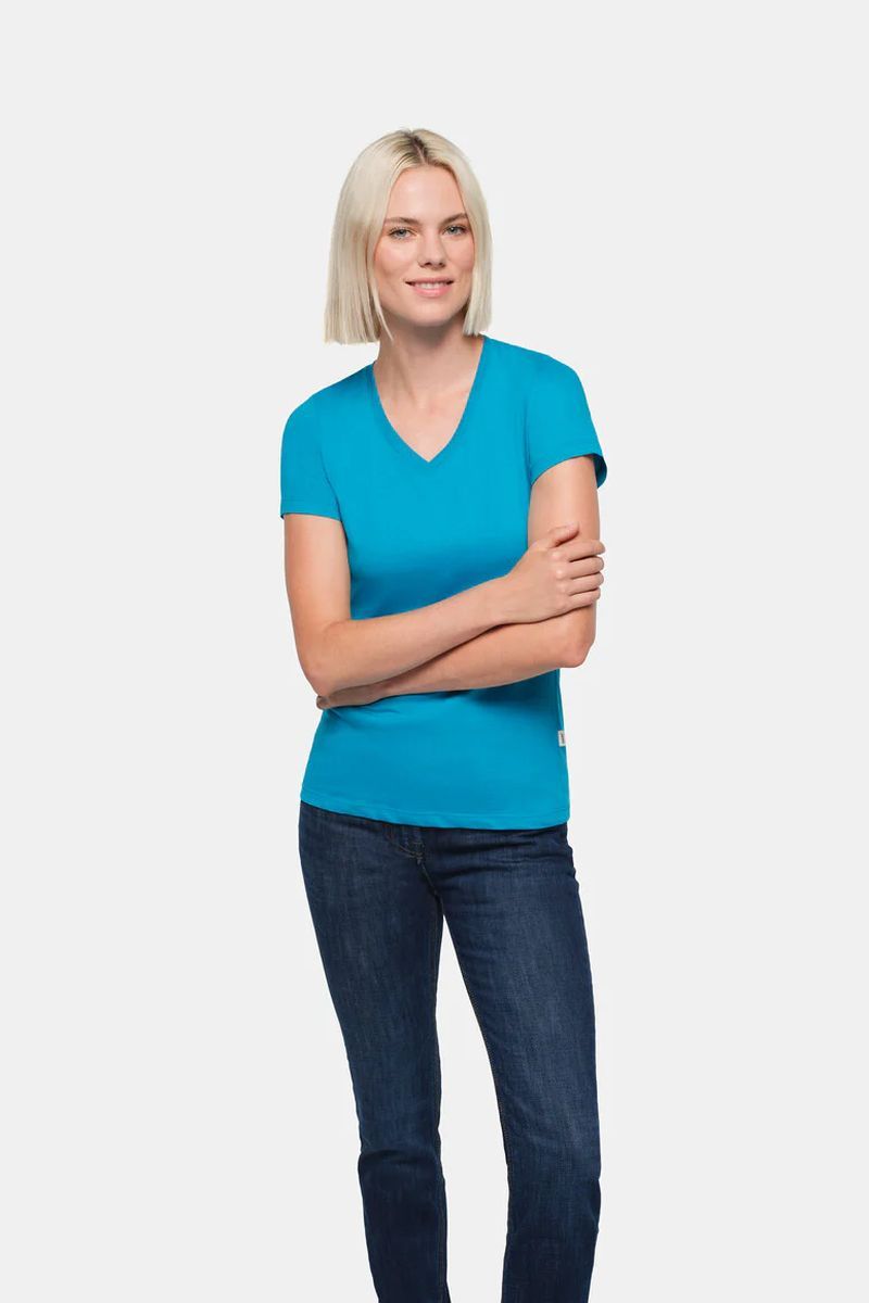 Hakro Women's V-shirt Classic bedrukken | HAKRO