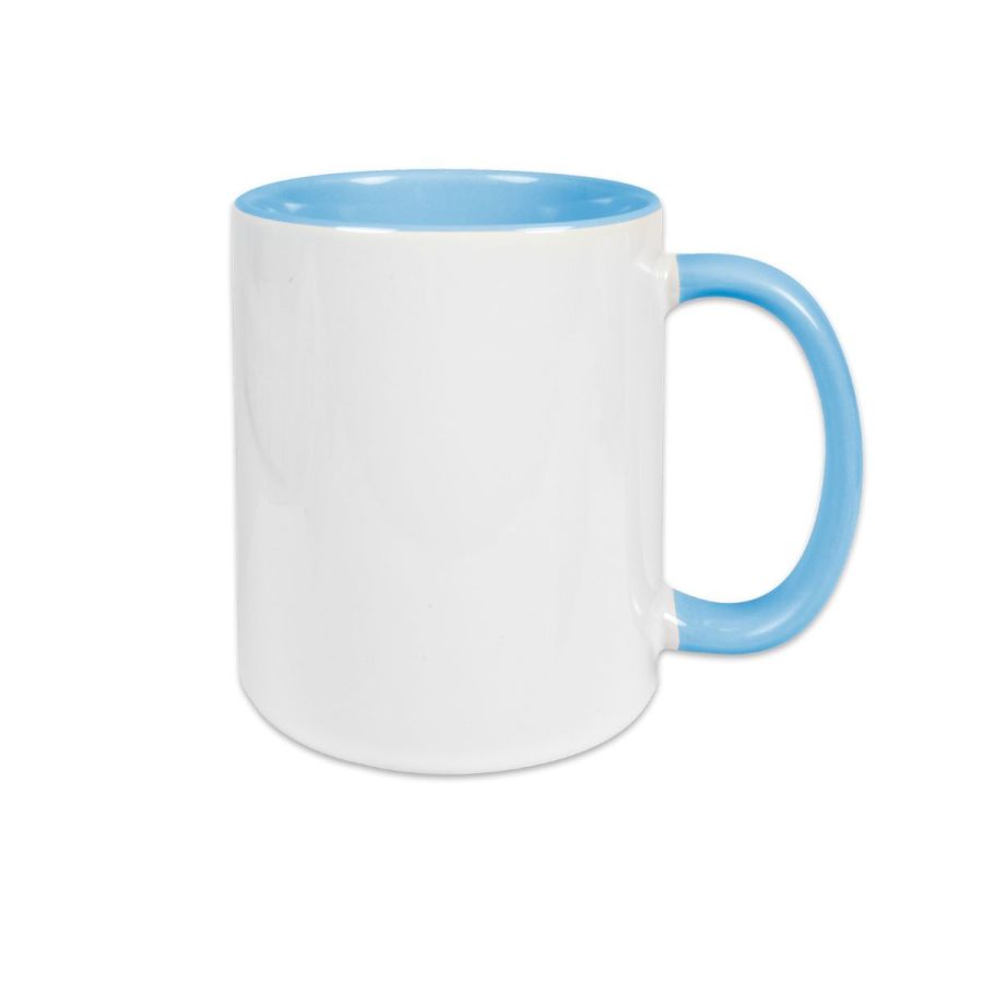 Tweekleurige mok bedrukken | PrintEQ