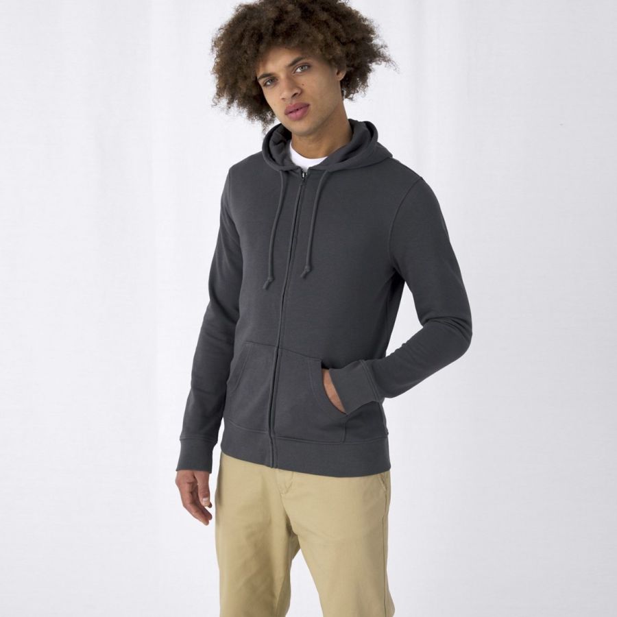 B&C Inspire Zipped Hood Heren Hoodie Bedrukken | B&C