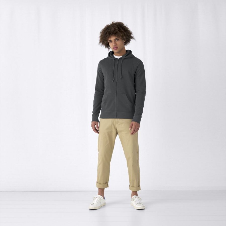 B&C Inspire Zipped Hood Heren Hoodie Bedrukken | B&C