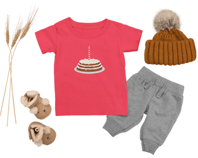 Bedrukte babykleding als origineel cadeau