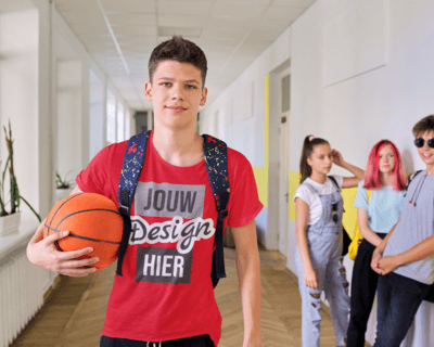 Schoolshirts online bedrukken