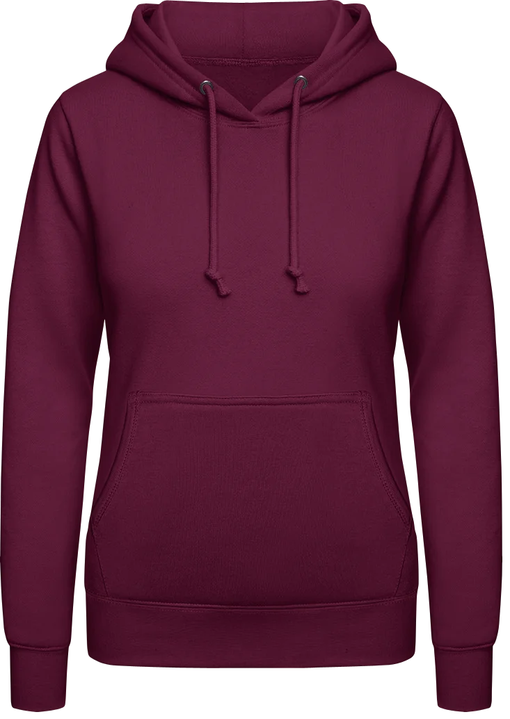 Just Hoods Girlie College Hoodie Dames Bedrukken