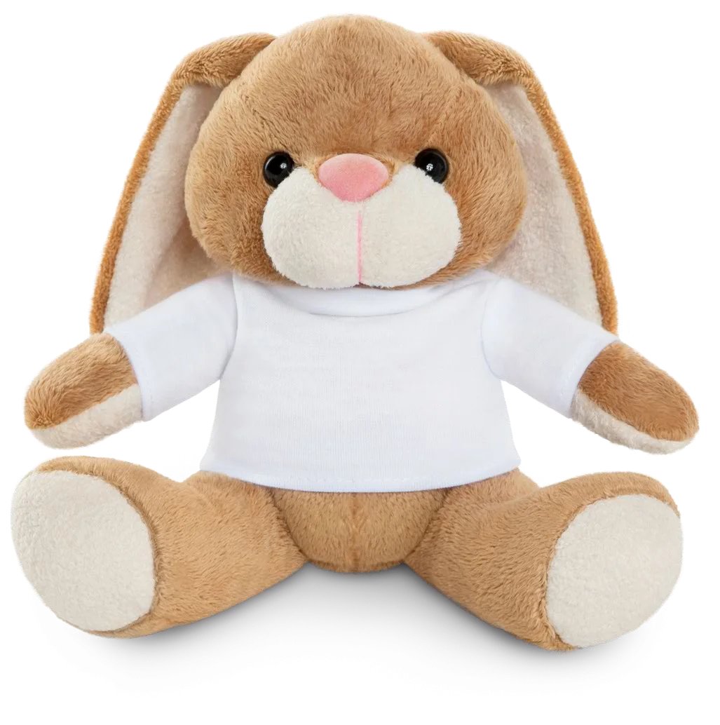 Konijn Bunny knuffeldier bedrukken