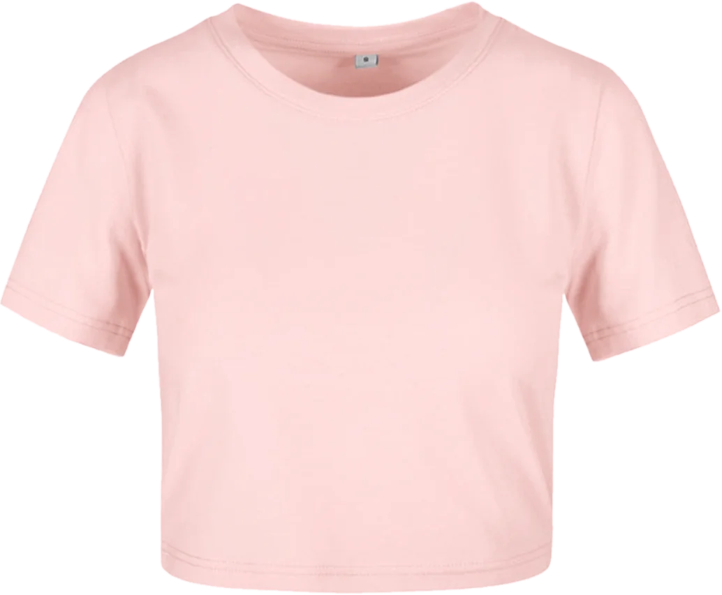 Cropped Tee Dames T-shirt bedrukken