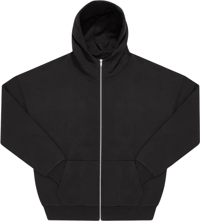 B&C Oversized Influence Zip Hood bedrukken