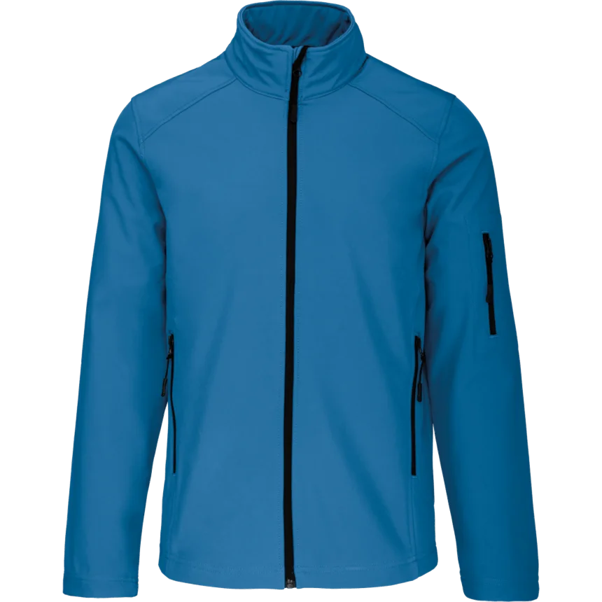 Kariban softshell jas voor heren bedrukken - 3-laags