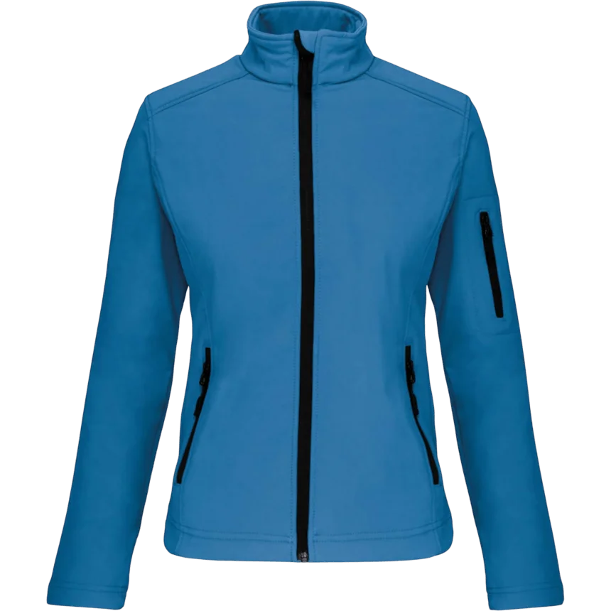 Kariban softshell jas voor dames bedrukken - 3-laags