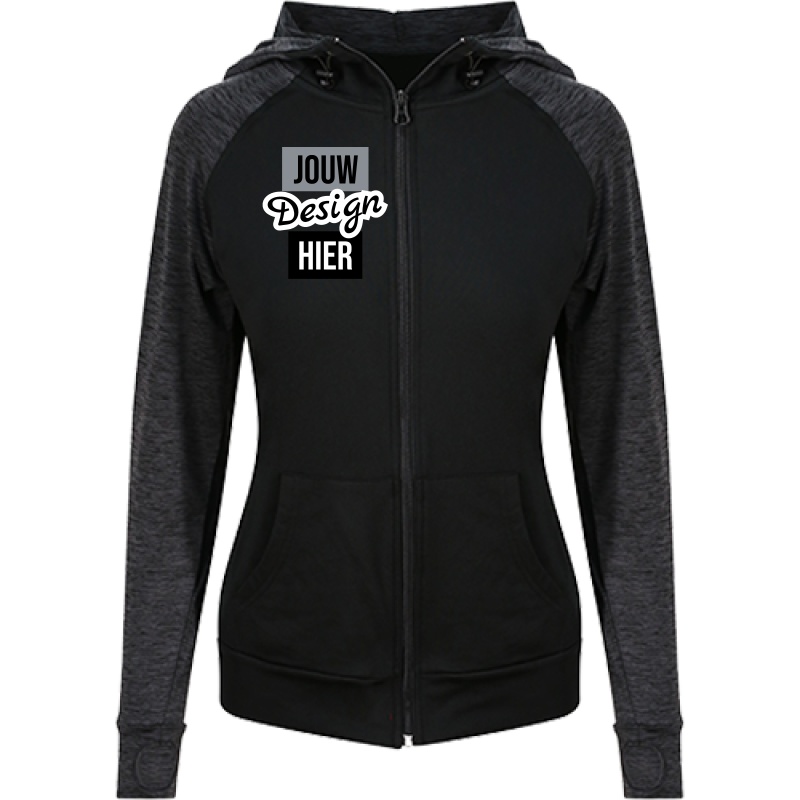 Just Cool Women's Cool Contrast Zoodie