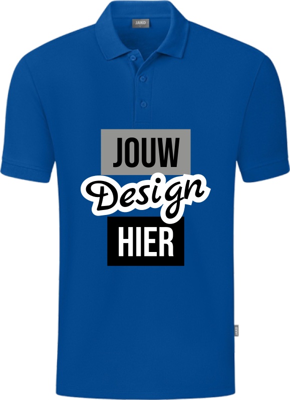 JAKO Poloshirt Organic personaliseren