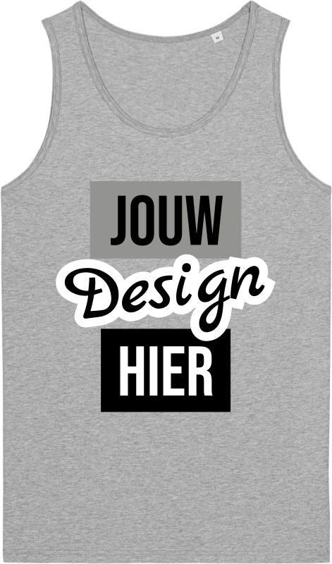 Stanley/Stella Stanley Stancer herentanktop van biologisch katoen personaliseren