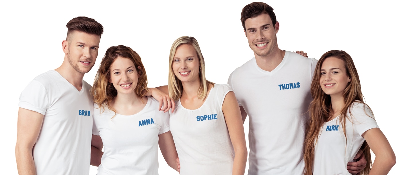 Kleding bedrukken en ontwerpen bij Omnishirt.nl