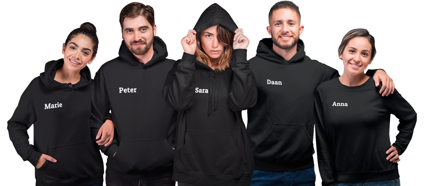 bescherming analyseren meerderheid Hoodie bedrukken en ontwerpen bij Omnishirt